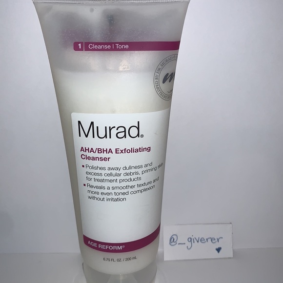 AHA / BHA Exfoliating Cleanser Murad Sealed - Picture 2 of 10